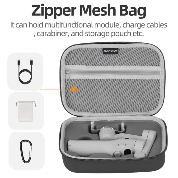Sunnylife Portable Carrying Case Mini Bag Handbag, For DJI Osmo Mobile 7P, For DJI Osmo Mobile 7 Sunnylife Portable Carrying Case Mini Bag Handbag, For DJI Osmo Mobile 7P, For DJI Osmo Mobile 7